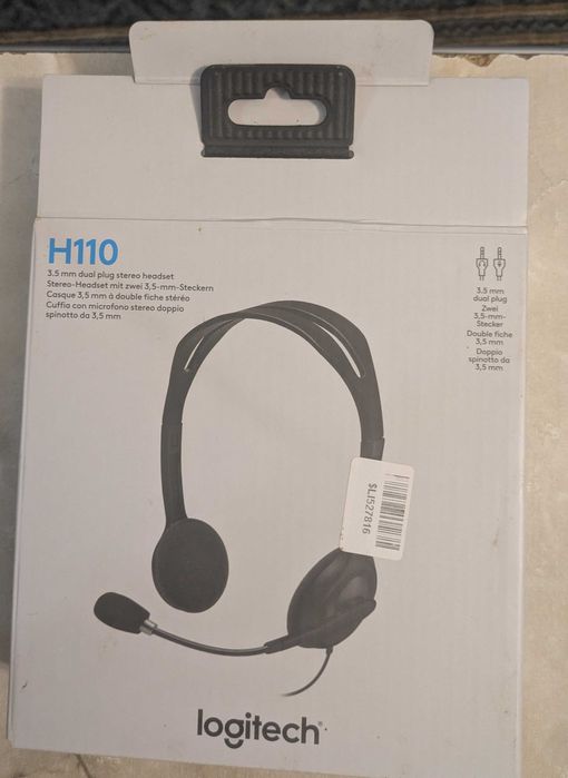 Навушники офісні  Logitech H110