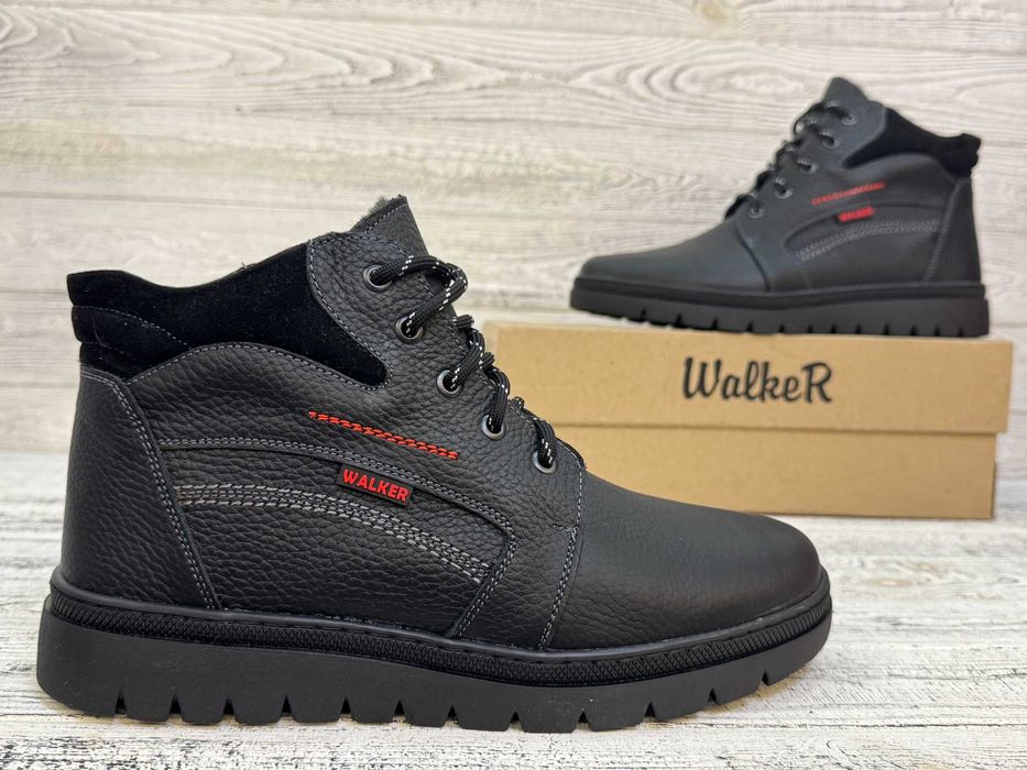 Чоловічі зимові чоботи з натуральної шкіри. Розмір 40-48. Гарантія!