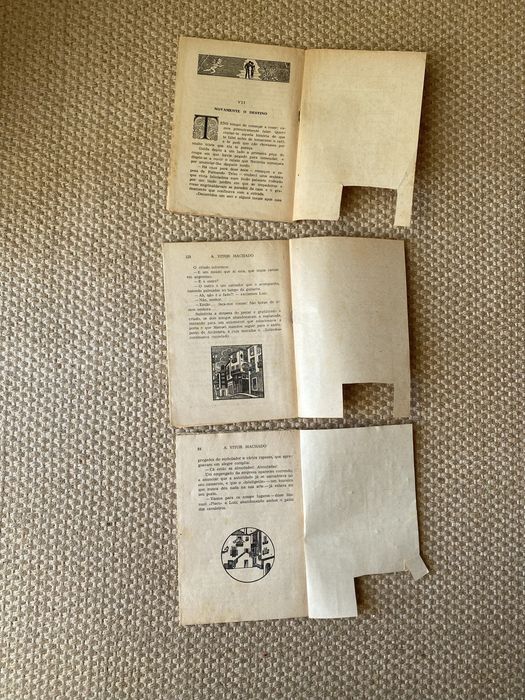 Vários livros O vagabundo ,Os Sete todos antigos