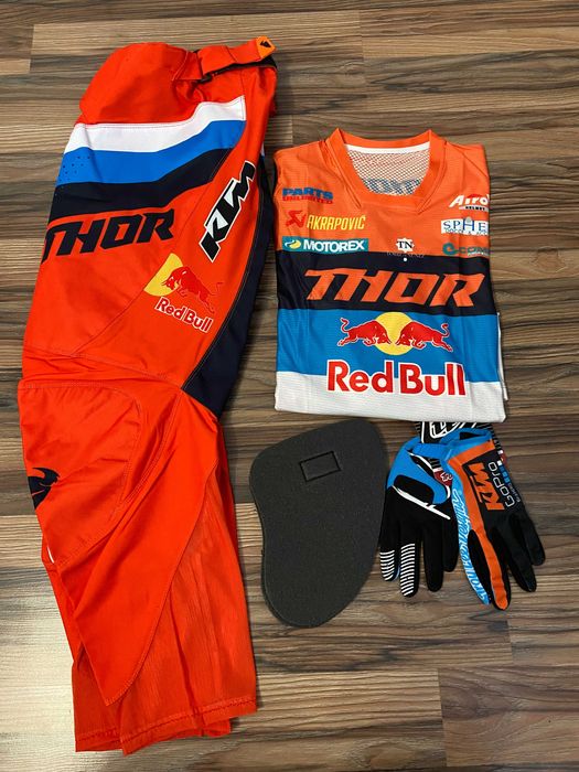 Strój THOR Pulse Orange (KTM RedBull Factory)(cross,quad,enduro,mtb)