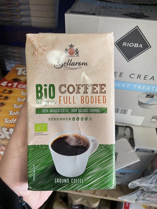Молотый кофе Белларом Био 500 грамм / молота кава Bellarom Bio 500g