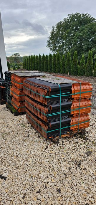 Dachówka ceramiczna Creaton titania czarny połysk