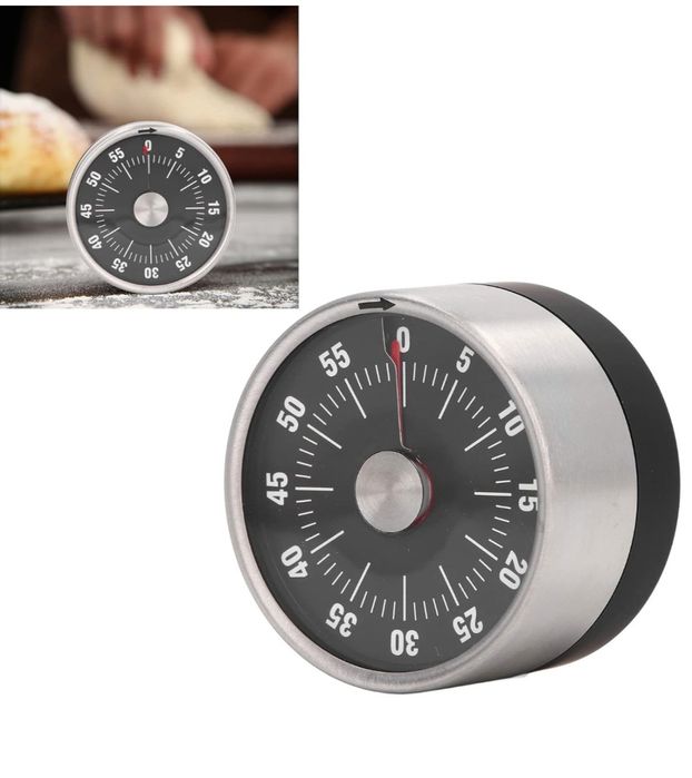 Magnetyczny timer z termometrem mechanicznym