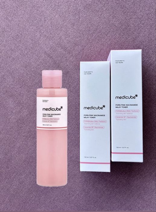 Medicube PDRN Pink Niacinamide Milky Toner 150ml Тонер з полінуклеотид