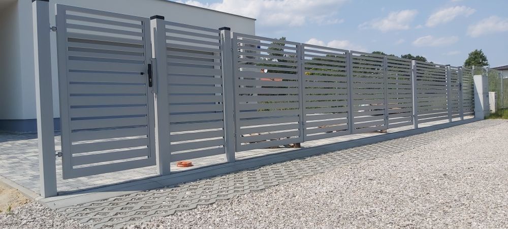 Brama harmonijkowa łamana producent