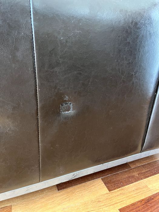 sofá de cabedal ikea kramfors