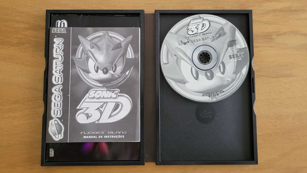 Jogo Sonic 3D Flickies' Island - Sega Saturn
