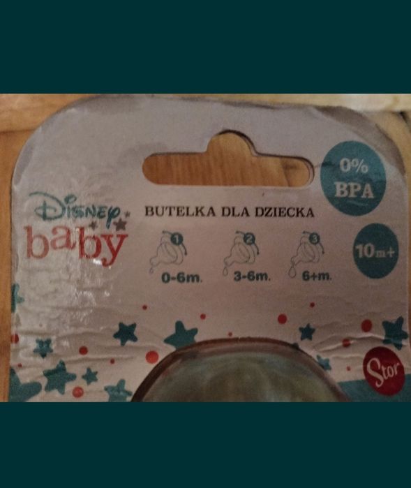 Butelka ze smoczkiem KUBUŚ PUCHATEK DISNEY BABY 10 m+ 240ml
