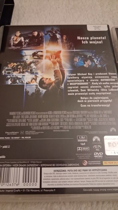 Filmy Transformers (cena za 2 filmy)