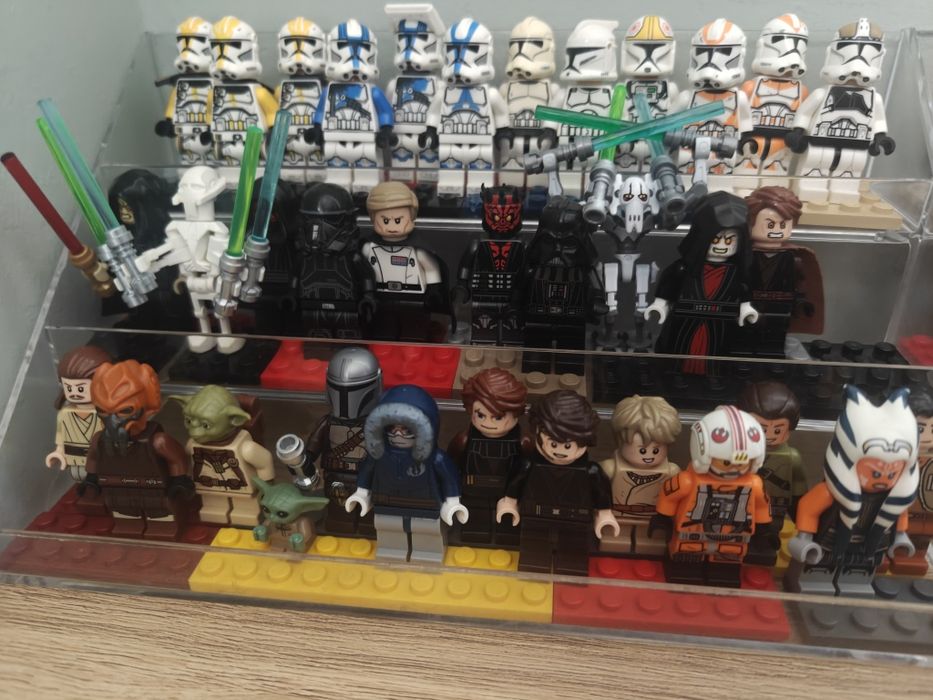 LEGO star wars 3 mini figurki