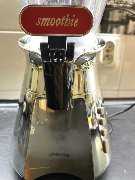Chromowany Blender Kenwood Smoothie Maker | Adapter za darmo