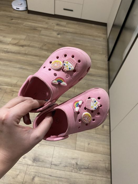 Крокси дитячі рожеві