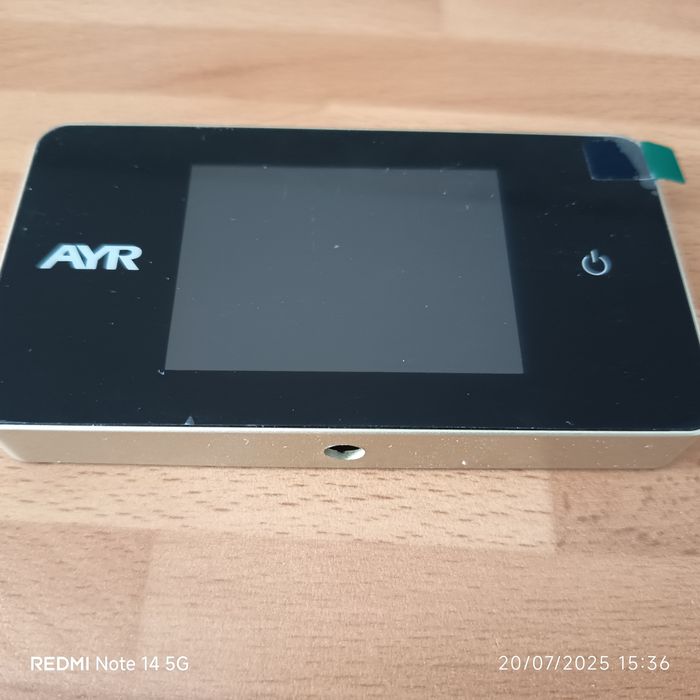 Écran LCD para porta (olho mágico digital)