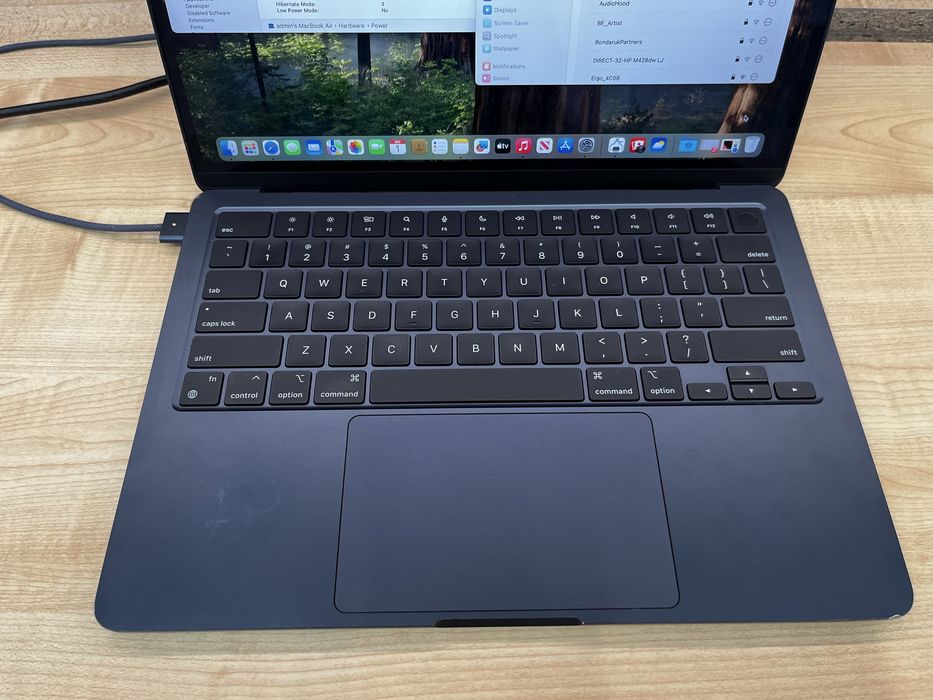 Б/У MacBook Air 13" 2022, M2, 8/256, Midnight (МАГАЗИН/ГАРАНТИЯ)