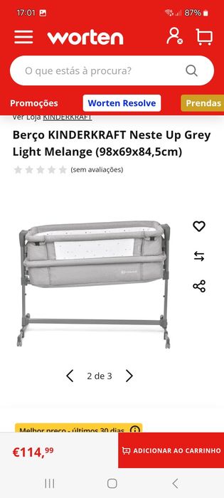 Cama/berço next to me