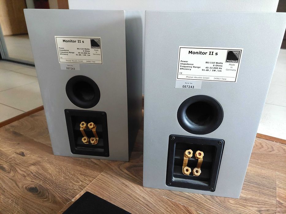 Znakomite kolumny PHONAR Monitor IIs //Seas Prestige, Monacor