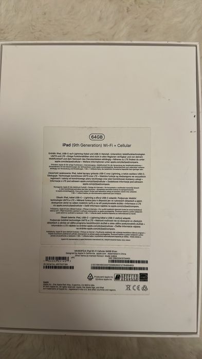 iPad Apple 9 generacji 64 GB 93 procent baterii stan bdb