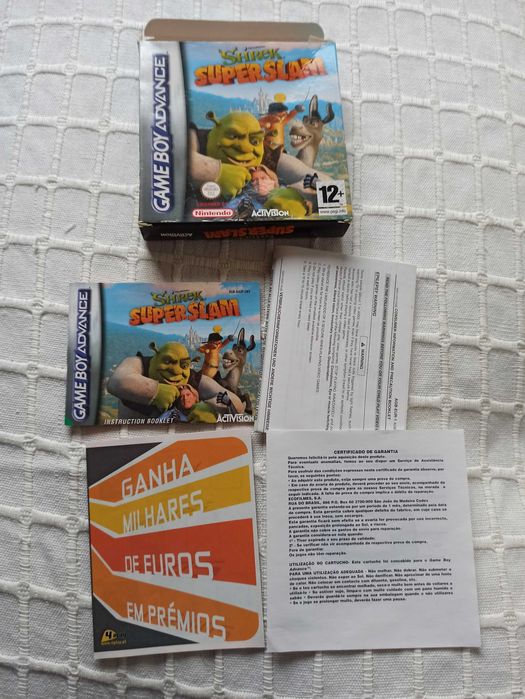 Lote CAIXAS + MANUAIS Game Boy Color e Game Boy Advance