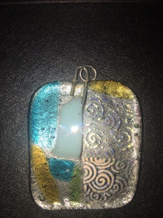 Pendente em vidro da Marinha Grande