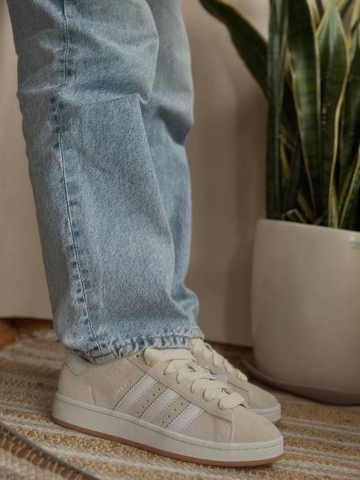 Снікерси Adidas Campus  OOs ID1435 бежевий розмір 39(1/3) і 41(1/3)