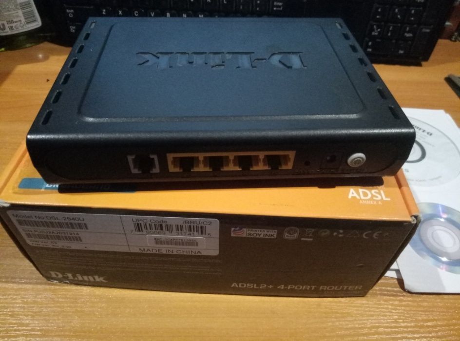 D-Link DSL-2540U +4 PORT