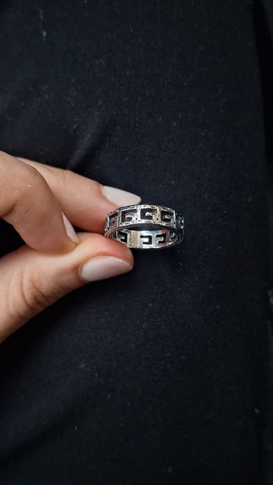 Каблучка Гучі срібна 925, проби.