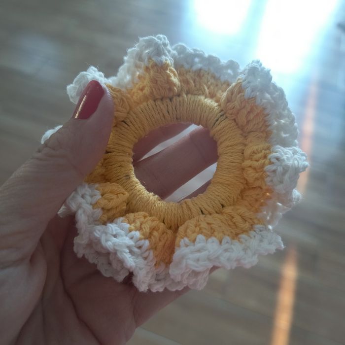 Gumki do włosów handmade