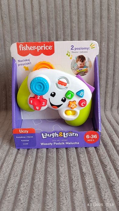 Zabawka interaktywna Wesoły padzik malucha od Fisher Price
