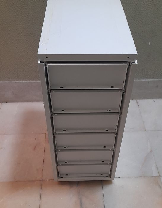 Armario metalico gavetas arquivo arrumação