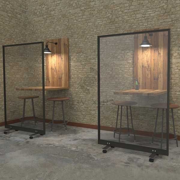 Vitrine Informativa magnética com porta acrílica e 500L*700A