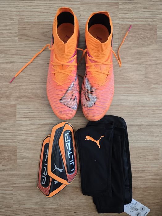 Puma Future Pro FG/AG 44 + Caneleira Puma Ultra M