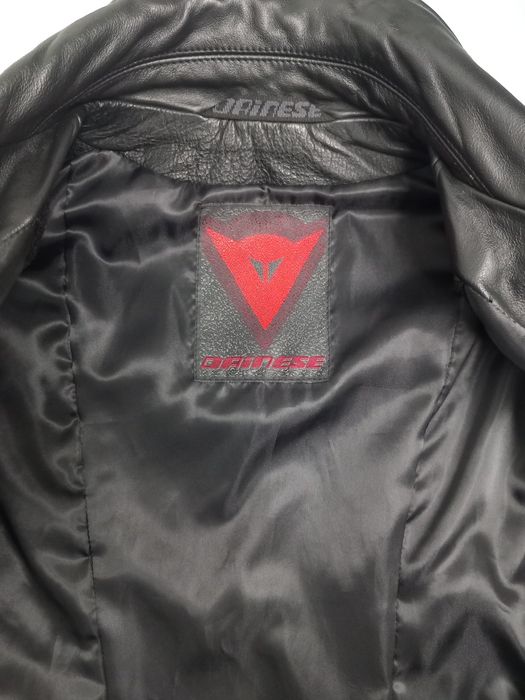 Blusão motard pele Dainese senhora tamanho 40