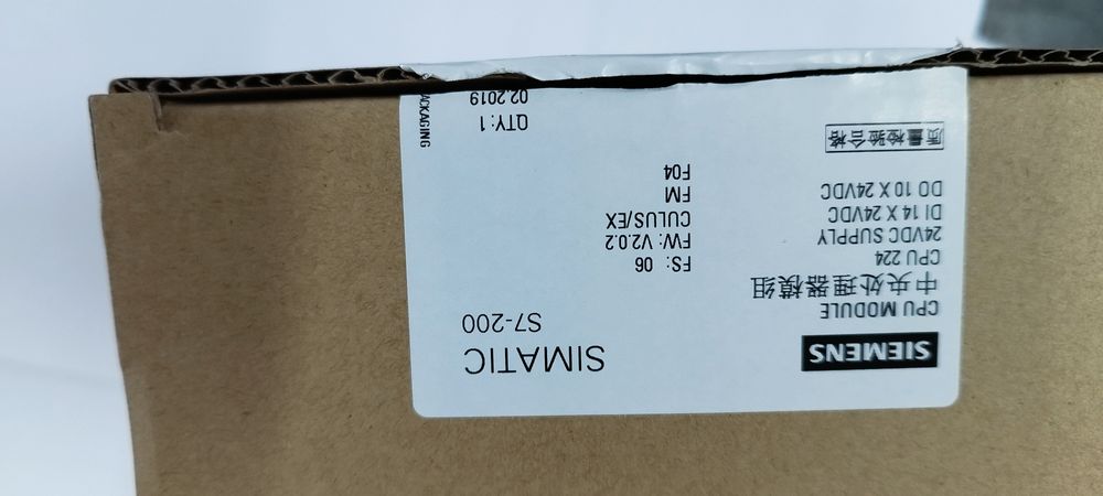 Autómato Siemens SIMATIC S7-200