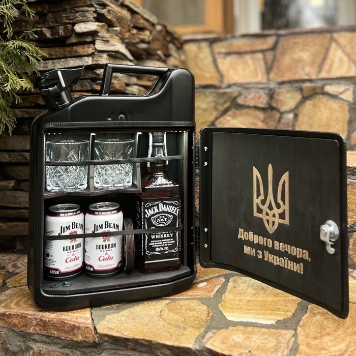 Каністра-бар 10л, оригінальний подарунок куму,босу, шефу, коханому