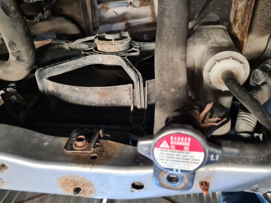 Chłodnica klimy wody wentylator Honda Jazz II