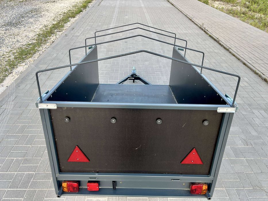 Прицеп до легкового авто ПАЛИЧ 2мх 1,2м борт 60 см одновісний фанера