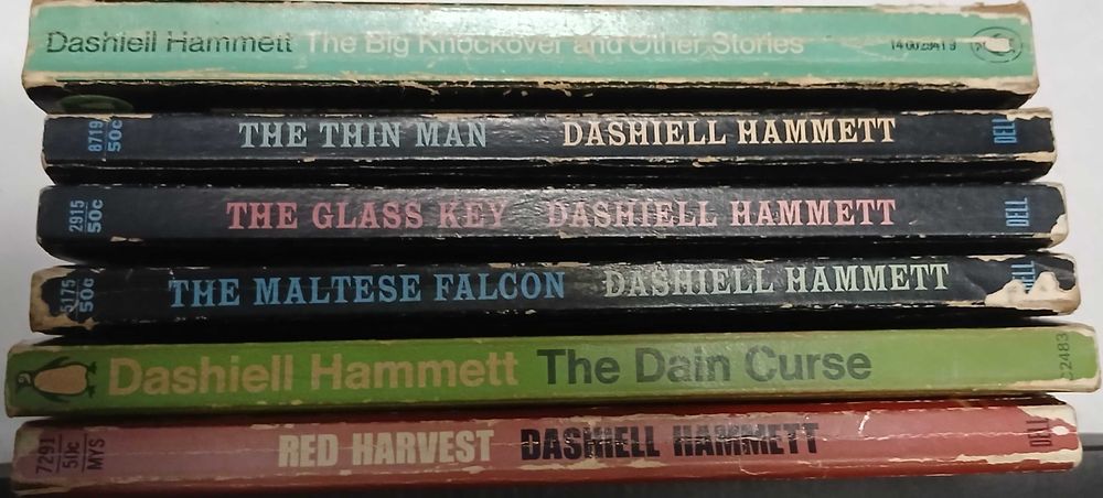 Obra completa de DASHIELL HAMMETT + extra — texto original (em Inglês)