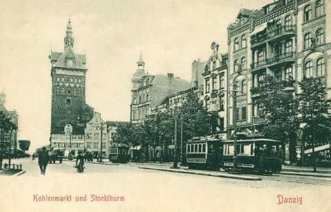 Gdańsk  reprodukcja XIX w. grafiki do aranżacji