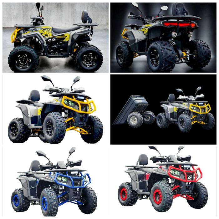 quad SZTORM OVERLAND 125 / bestseller / Raty / gratis / ProMotor