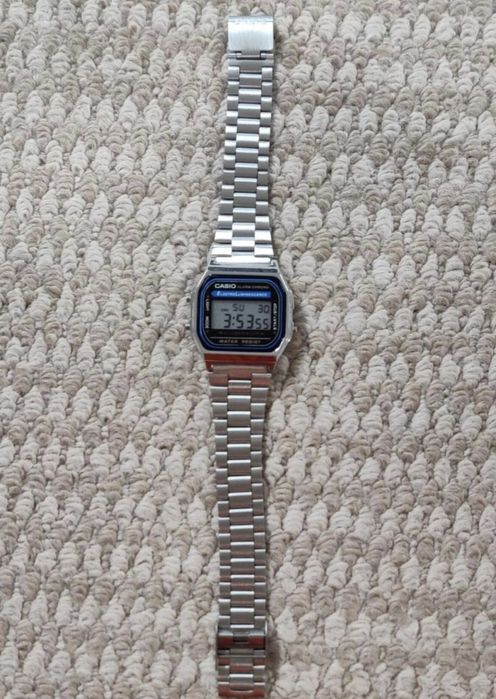 Casio A168 digital vintage novo