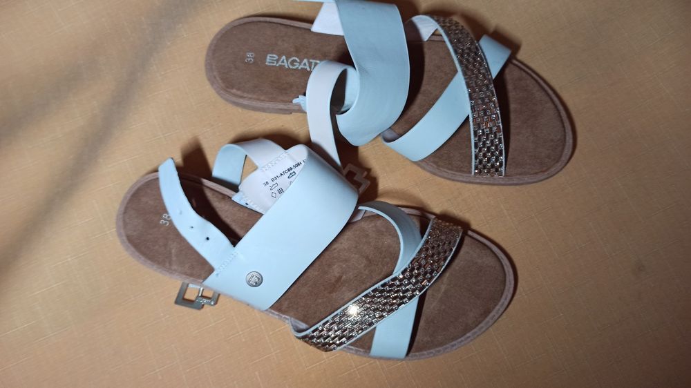 BAGATT 38 sandałki damskie skórzane exclusive edition