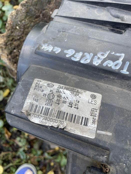 Розборка Оптика Ліва фара Volkswagen Touareg