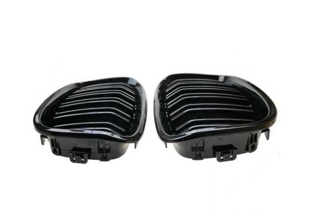 Nerki Grill BMW F20 F21 PRE LCI 1M Czarny Połysk