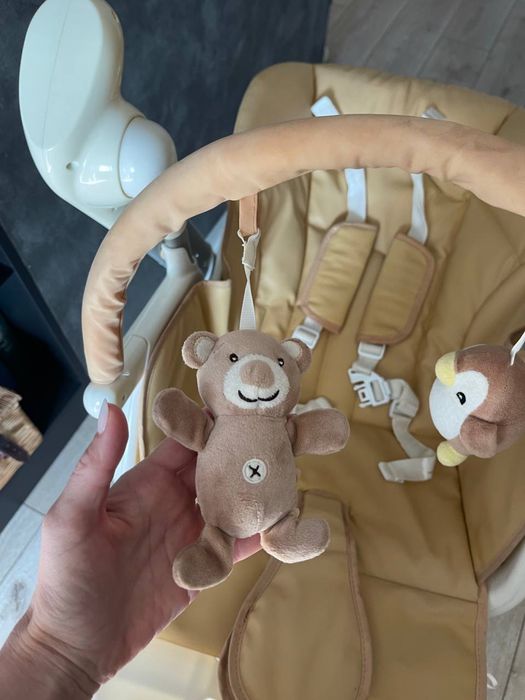 Стілець для годування + закачующий центр MominLove TwinkleDuo Стульчик