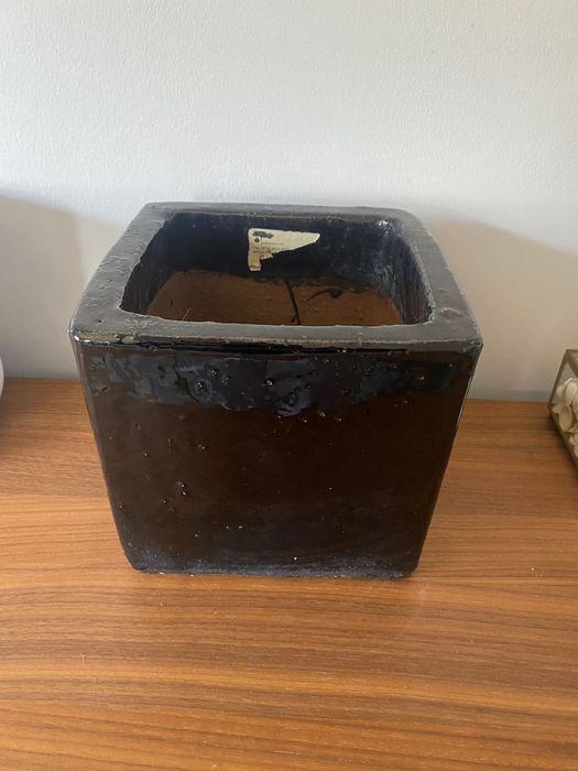 Vasos ceramica preto