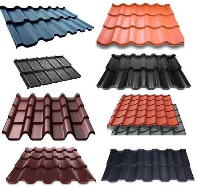 Покрівельні роботи, монтаж даху, металочерепиця