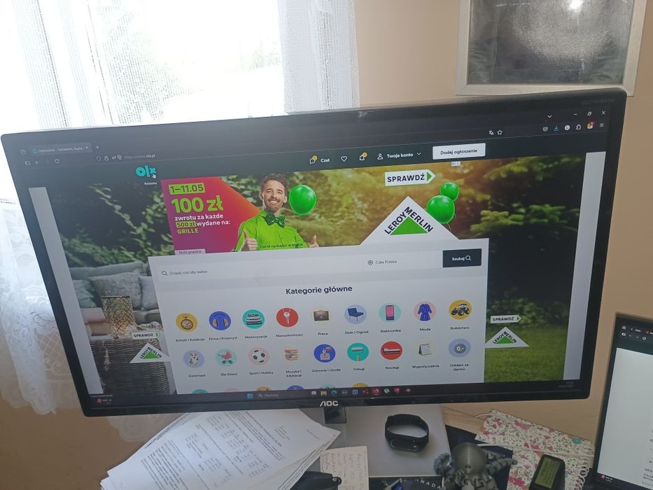 Monitor aoc 31,5cala 2K