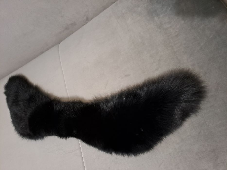 Меховой воротник  песец натуральный мех  опушка хутро натуральне