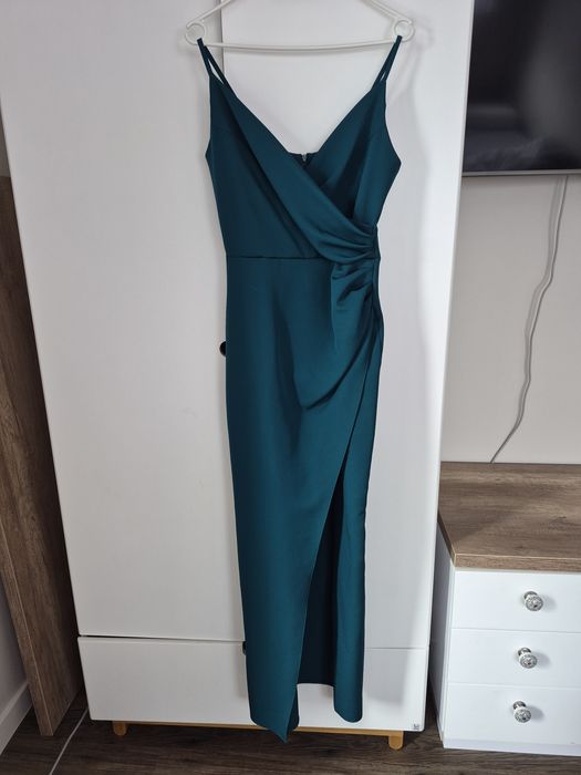 Sukienka wieczorowa zielona rozm 38