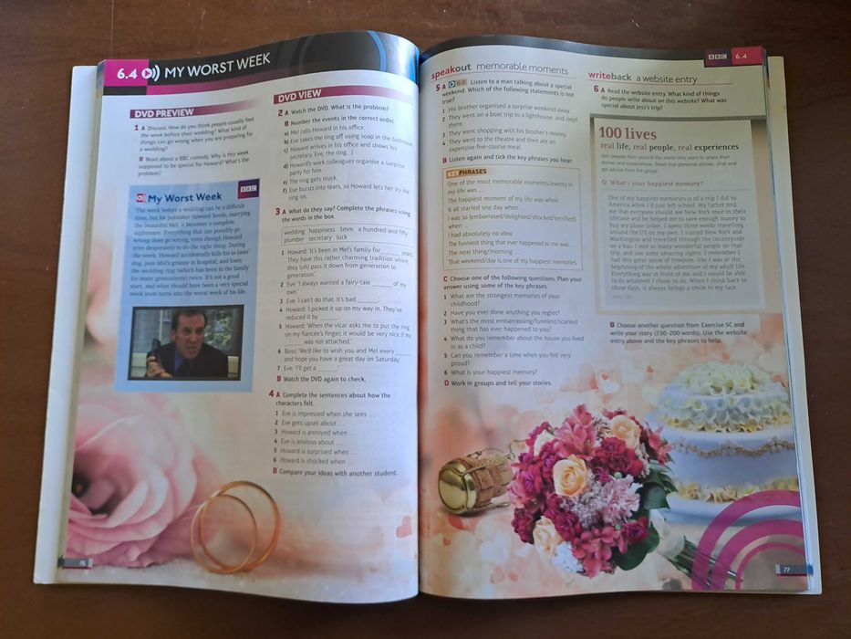 Podręcznik Speakout 2nd edition,  Intermediate Students Book, Pearson